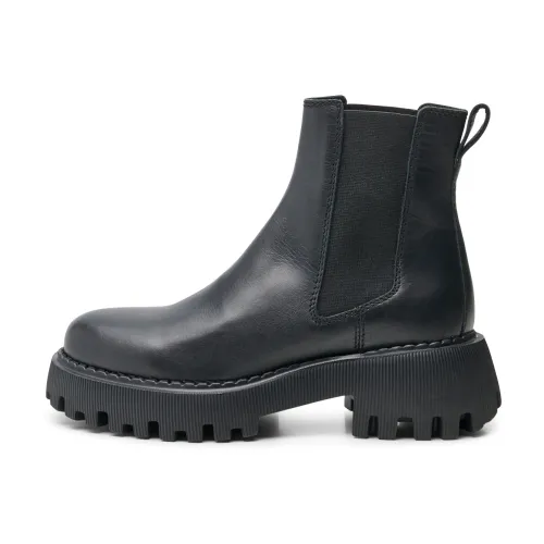 Shoe the Bear , Posey Chelsea Boot - Black ,Black female, Sizes:
