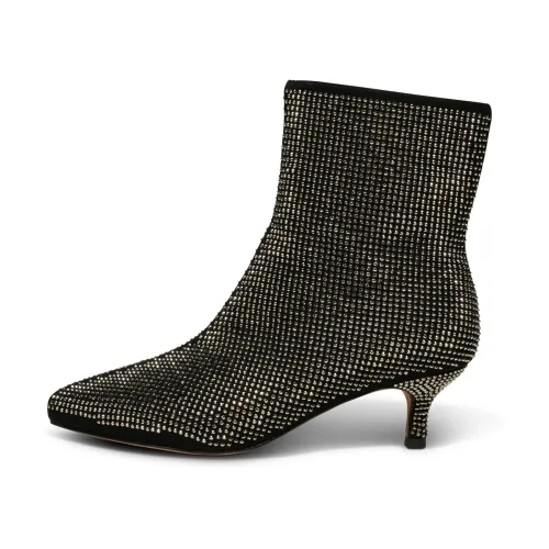 Shoe the Bear , Saga Crystal - Black Rhinestone Boots ,Black female, Sizes:
