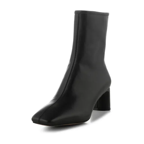 Shoe the Bear , Shoe the Bear, Shoes, Women, Black , Arlo Leather Ankle Boot - Black ,Black female, Sizes: