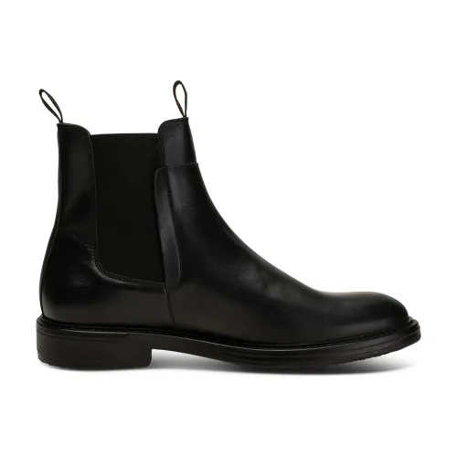 Shoe the Bear , Timeless Premium Leather Chelsea Boot - Black ,Black male, Sizes: