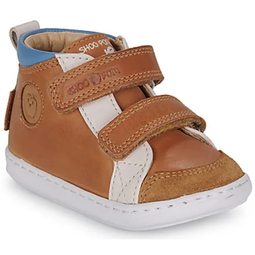 Shoo Pom  BOUBA NEW SCRATCH  boys's Children's Shoes (High-top Trainers) in Brown