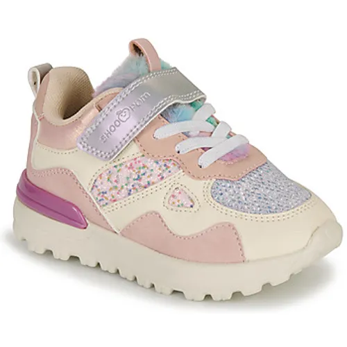 Shoo Pom  JOGGY SCRATCH  girls's Children's Shoes (Trainers) in Pink