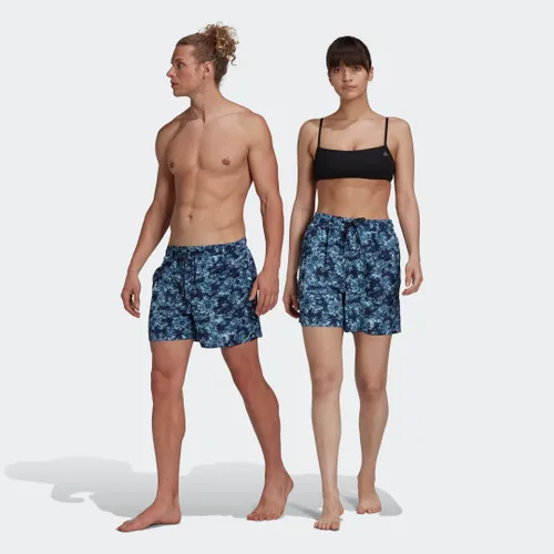 Short Length Graphic Swim Shorts (Gender Neutral)