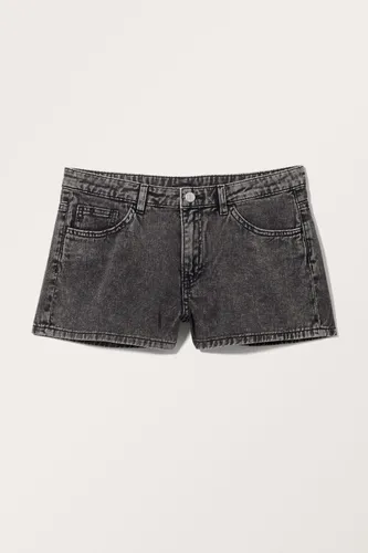 Short Mini Twill Shorts - Black