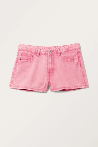 Short Mini Twill Shorts - Pink