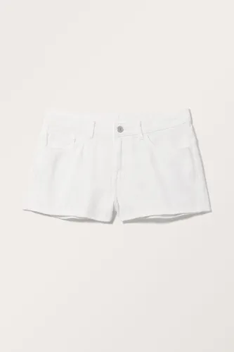 Short Mini Twill Shorts - White