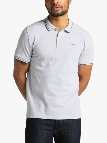 Short Sleeve Polo Top - Sharp Grey Mele - Male