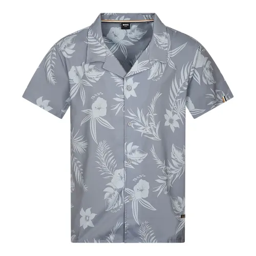 Short Sleeve Reev Beach Shirt - Silver