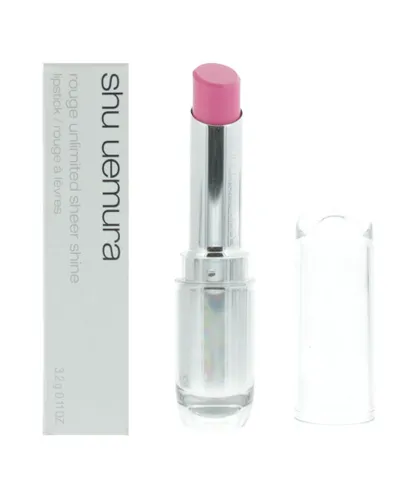Shu Uemura Unisex Rouge Unlimited PK358 Sheer Shine Lipstick Gloss 3.2g - NA - One Size