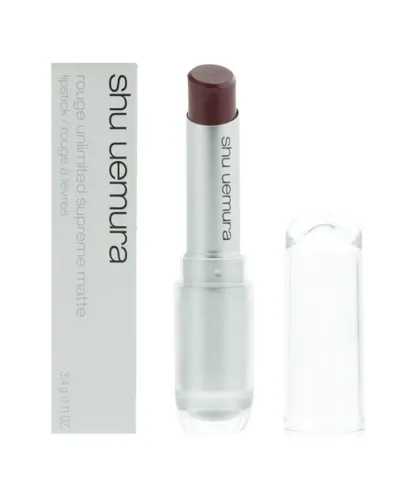 Shu Uemura Unisex Rouge Unlimited Supreme Matte WN285 Wine Lipstick Gloss 3.4g - NA - One Size