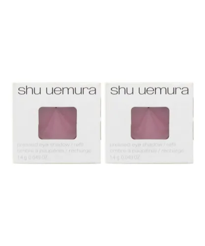 Shu Uemura Womens Pressed Eye Shadow Refill 1.4g - 189 M Medium Red x 2 - One Size