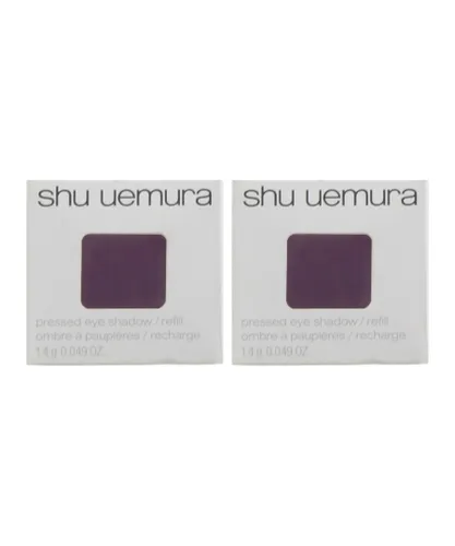Shu Uemura Womens Pressed Eye Shadow Refill 1.4g - 795 IR Medium Purple x 2 - One Size