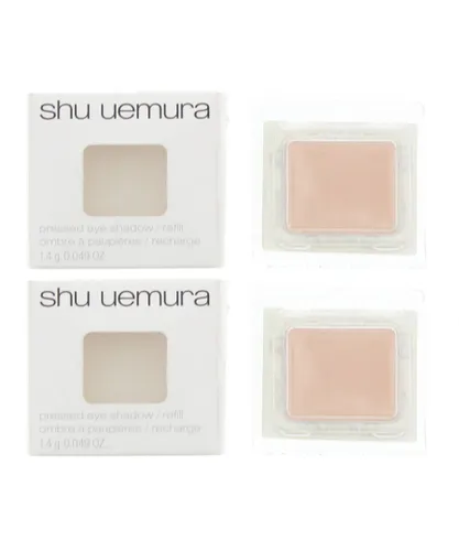 Shu Uemura Womens Pressed Eye Shadow Refill 1.4g - 815 S Light Beige x 2 - One Size