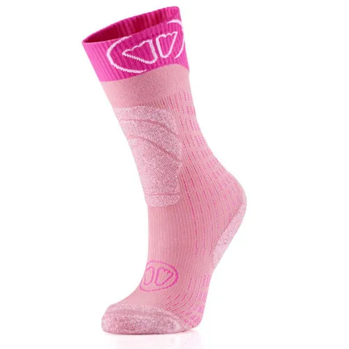 Sidas Junior Ski Merino Socks: Pink: 24/26
