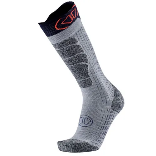 Sidas Ski Merino Sock: Grey/Blue: 42-44