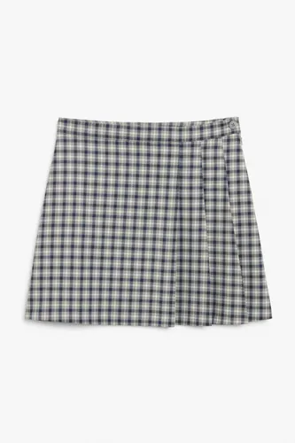 Side pleat tennis skirt - Grey