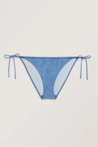 Side-tie bikini briefs - Blue