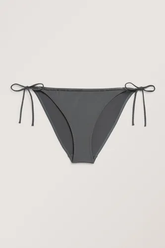 Side-tie bikini briefs - Grey