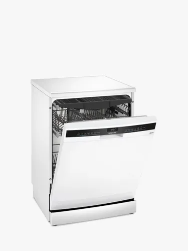 Siemens iQ300 SN23HW00MG Freestanding Dishwasher, White - White - Unisex