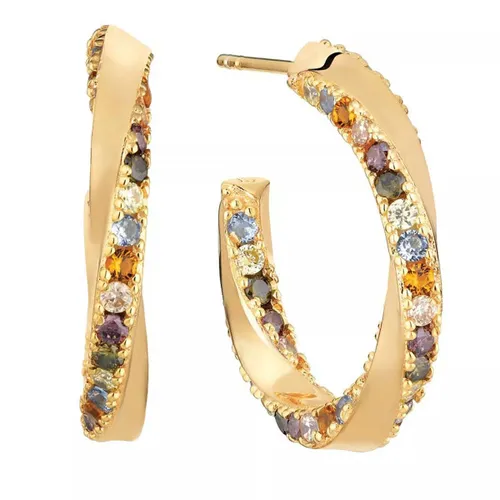 Sif Jakobs Jewellery Earrings - Ferrara Creolo Medio Earrings - gold - Earrings for ladies