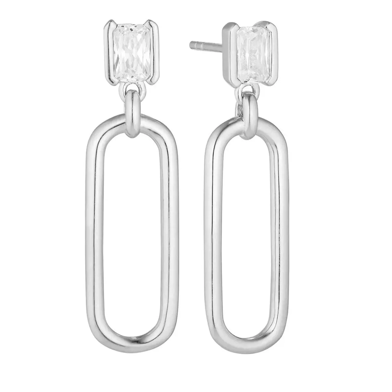 Sif Jakobs Jewellery Earrings - Roccanova Lungo Earrings - silver - Earrings for ladies
