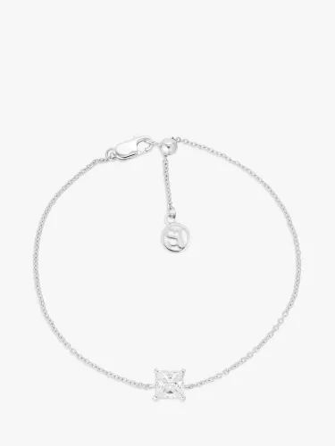 Sif Jakobs Jewellery Ellera Quadrato Bracelet, Silver - Silver - Female