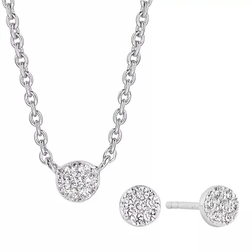Sif Jakobs Jewellery Necklaces - Cecina Set - silver - Necklaces for ladies
