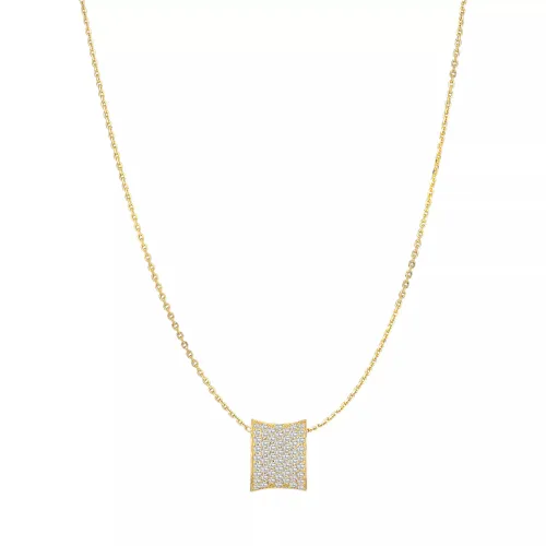 Sif Jakobs Jewellery Pendants & Charms - Felline Concavo Pendant - gold - Pendants & Charms for ladies