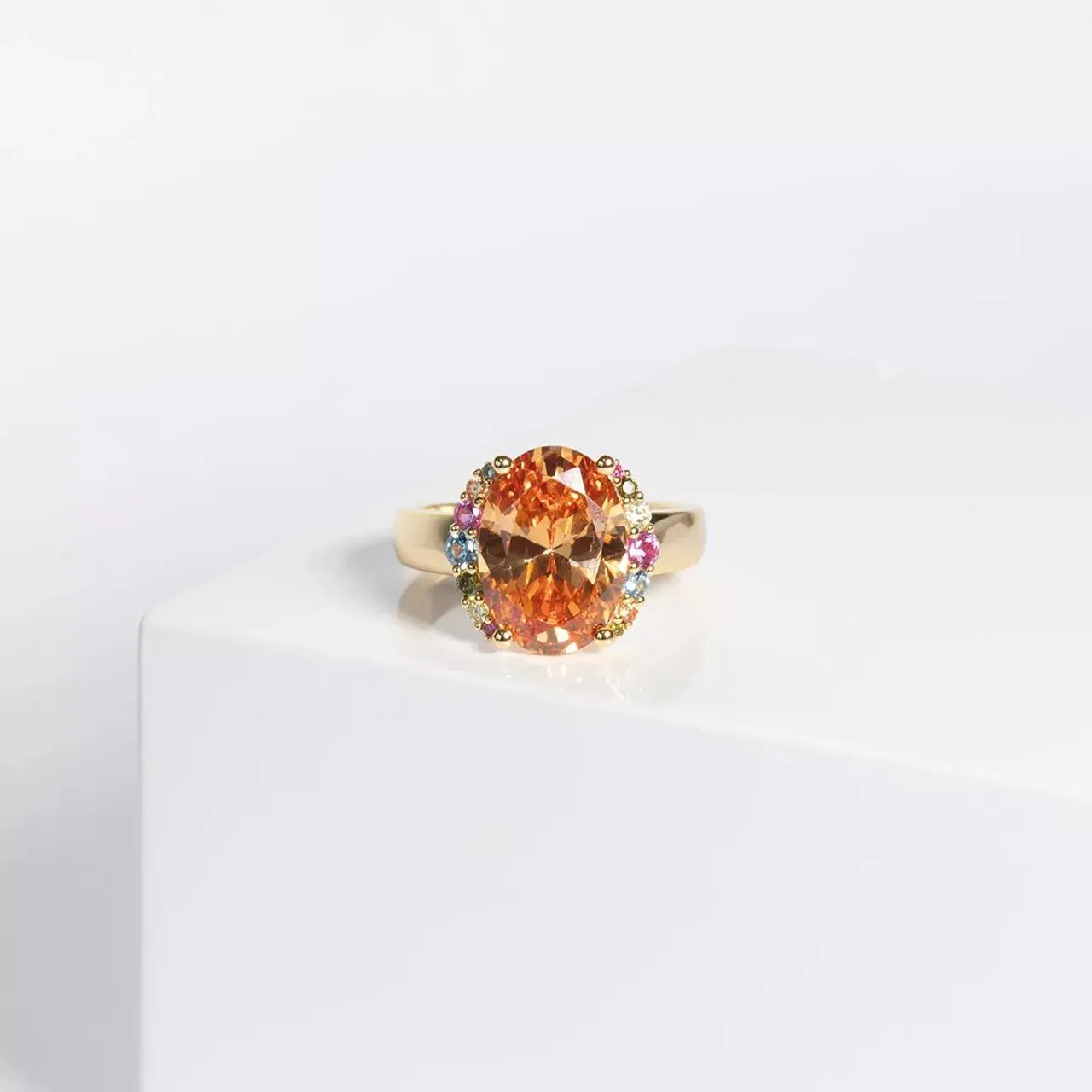 Sif Jakobs Jewellery Rings - Ellisse Grande Ring - gold - Rings for ladies