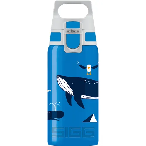 SIGG - Kids Water Bottle - Viva One Blue Whale - Suitable