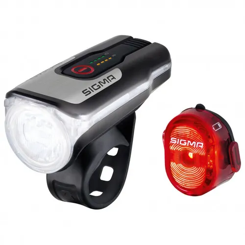 Sigma Sport - Aura 80 USB K-Set Nugget II - Bike light set black/grey