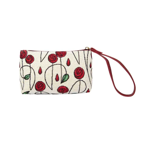 Signare Tapestry Small Wristlet Clutch Bag for Women