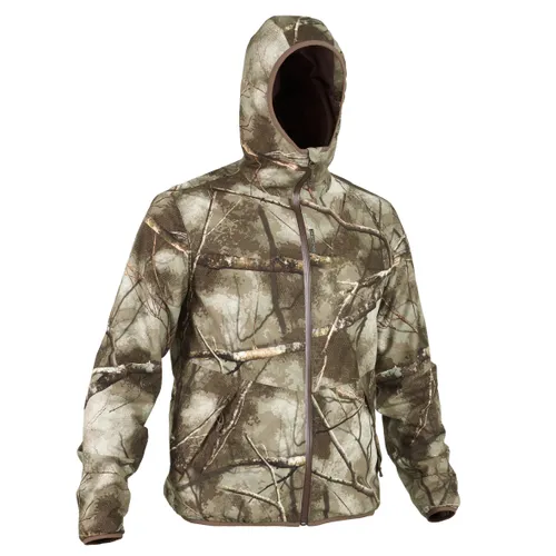 Silent Waterproof Hunting Jacket Treemetic 500 Camouflage