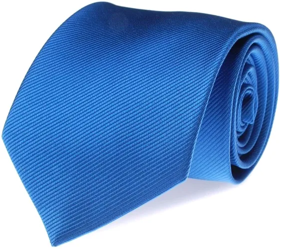 Silk Tie Mid F05 Blue