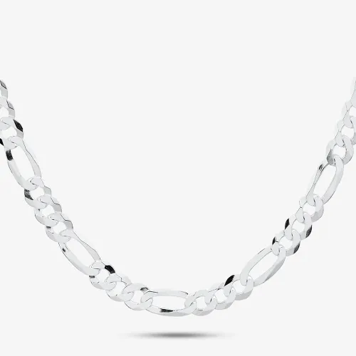 Silver 20 Inch Figaro Chain SFFP-730-AG-20