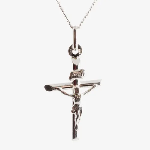 Silver Crucifix Pendant 8-64-1683