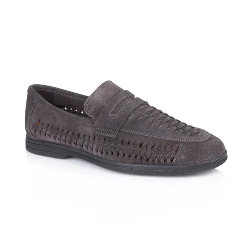 Silver Street London Men's Perth Suede Leather Step-in