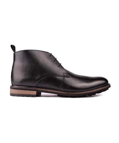 Silver Street Mens Ludgate Boots - Black