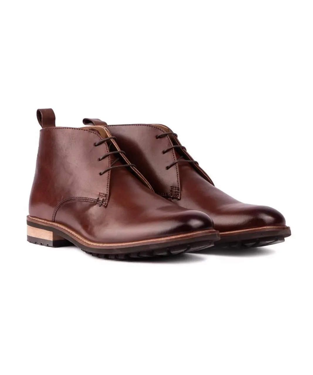 Silver Street Mens Ludgate Boots - Brown