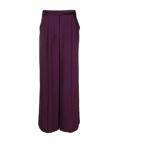 Simkhai , Palladia wide leg tuxedo pant ,Purple female, Sizes: