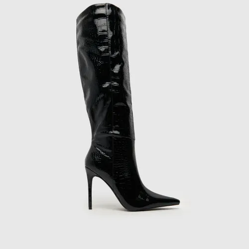 Simmi Ladies Black Jairo 6 Knee High Boots