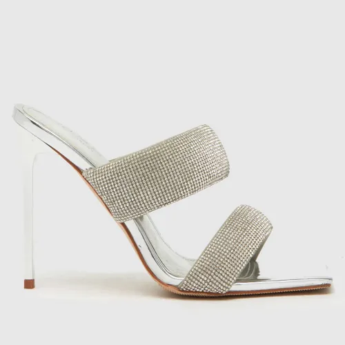 Simmi Skyes Stiletto High Heels In Silver