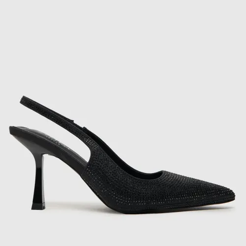 Simmi Women's Black Beryl Slingblack High Heel Sandals