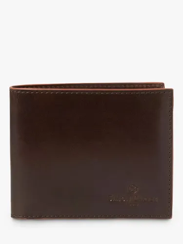 Simon Carter Edge Leather Wallet - Brown/Cinnamon - Male