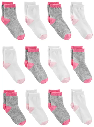 Simple Joys by Carter's 12-Pack Sock Crew
