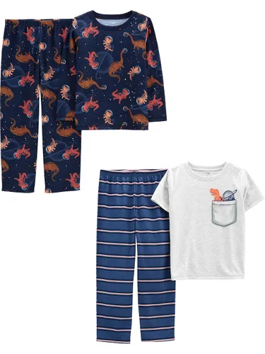 Simple Joys by Carter's Baby Boys' 4-Piece Poly Pajamas Set