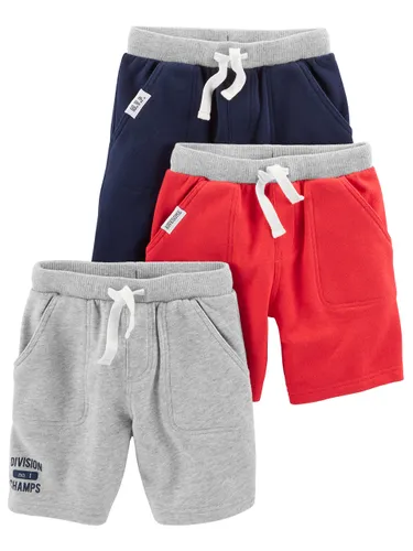 Simple Joys by Carter's Baby Boys' Multi-Pack Knit Shorts