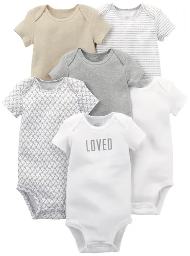 Simple Joys by Carter's Baby Neutral Short-Sleeve Bodysuit