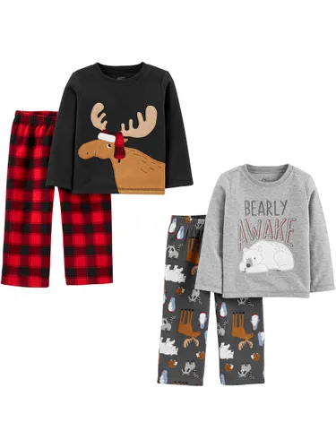 Simple Joys by Carter's Toddler Boys' 4-Piece Pyjama Set