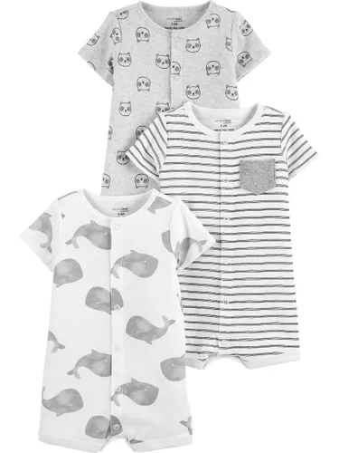 Simple Joys by Carter's Unisex Babies' Snap-Up Rompers